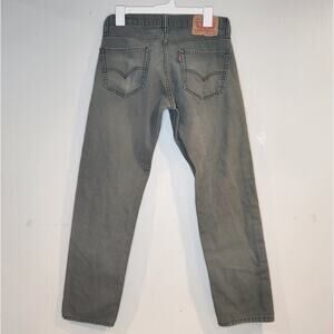 511 Levi's 32 x 30 Green Cotton Pants Mens Unisex